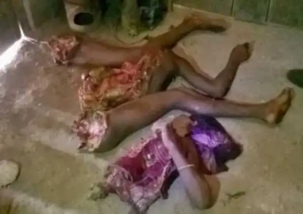 Shocking! 10-year-old Girl Murdered And Butchered With Her Private Parts Missing (Graphic Photo)